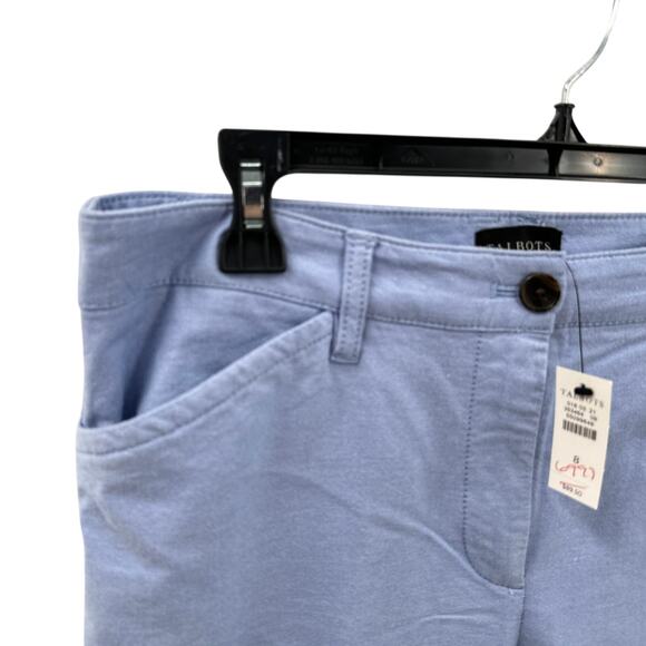 TALBOTS NWT The Perfect Chino in Chambray Blue // 8 - Picture 3 of 9